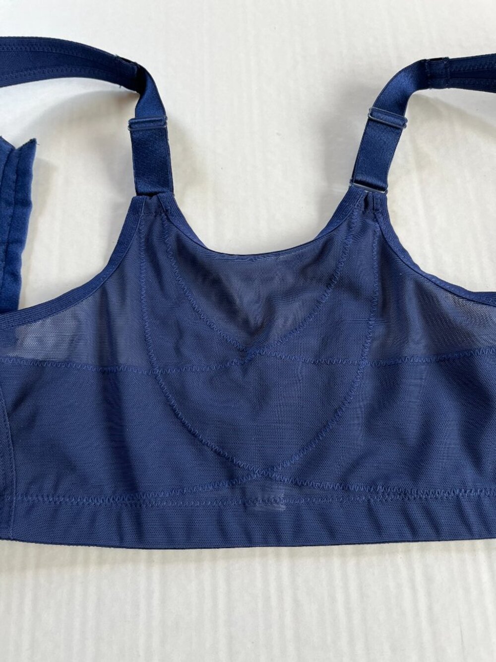 Glamorise 46D Blue MagicLift Front-Closure Posture Back Bra Curvy Women - Picture 3 of 9